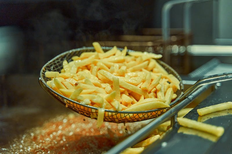 Seasoned crispy french fries